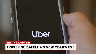 Staying safe New Year's Eve when using rideshare services like Uber or Lyft