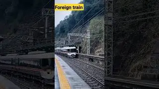 foreign train running in rain weather |#foriegn #indianrailways