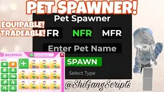 OP 🐧 ICE CREAM PENGUINS ADOPT ME SCRIPT | Pet Spawner Showcase