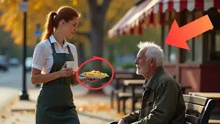 Struggling Waitress Gives Her Last Dollar to a Homeless Veteran, Then a Military Convoy Shows Up