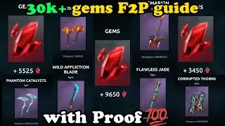 How I got over 30K+ gems💯 in 3 weeks as F2P | Shadow Fight 4 Arena | Shadow47 |