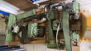 Decades of Grime Gone &ndash; Cleaning Tools from a 1959 Prvomajska ALG 100 Milling Machine