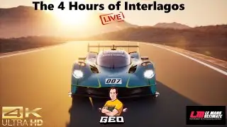 Le Mans Ultimate Live in 4k 🔴The 4 Hours of Interlagos 🏎️