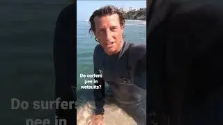 Do Surfers Pee In Their Wetsuits? 😳🏄&zwj;♂️ #surfers #wetsuit #funny
