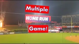 Luis Rengifo's First Multiple Home Run Game of His Career!  Mike Trout City Connect Bobblehead Night