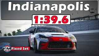 iRacing Toyota GR86 Indianapolis Road Course Track Guide - 1:39.6