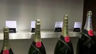 Moët & Chandon Castle short recording of cellar and shop.
