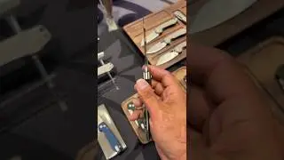 AWESOME New Titanium EDC Knife! Blade Show 23&rsquo; #shorts #short