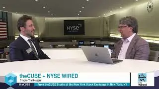 Kyle Samani, Forward Industries chat on the floor of the NYSE