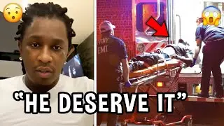 Young Thug Reacts, YSL WOODY DEAD In 2025 *IG LIVE*