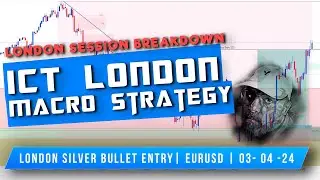 London Session Trade Review Sliver Bullet Smashes TP again | ICT Concepts | 03-04-24