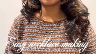 DIY Beaded Necklace | Easy Step-by-Step Jewelry Tutorial