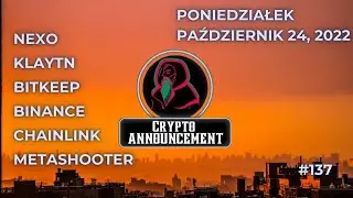 Wsp&oacute;łpraca Xverse z Binance, Konkurs Pera Wallet | EN subtitles | Crypto Announcement [#137]
