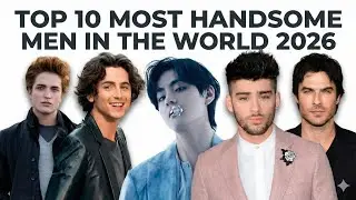 Top 10 Most Handsome Men in the World (2026 - Global Popularity Ranking)