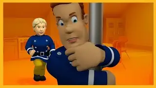 Sam ześlizguje się po słupie! 🔥 Strażak Sam Kompilacja ratunkowa 🔥