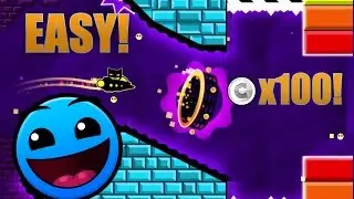 EASIEST USER COINS EVER! | Geometry Dash Tutorial