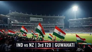 India vs New Zealand 3rd T20 2026 | India Lead 2-0 | Guwahati Stadium Match Preview