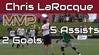 Chris LaRocque | 2G 5A 2D | MVP Highlights Florida State vs. Oregon | College Champ Semi 2015
