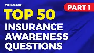 Best 50 Insurance Awareness Questions | Part - 1 | NIACL AO Mains