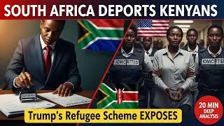 South Africa DEPORTS Kenyans Over Trump's White Refugee Scheme | International Immigration Crisis