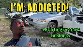 My First Time at a Junk Yard! | Finding VOLVO S60 P2 Parts | Starting My New Business 