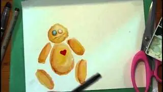 ArtTrader Mag: Quickie Paper Art Doll