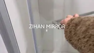 ZIHAN MIRROR 80cm pivot shower door #zihanmirror #pivotdoor  #showerdoor