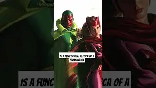 Ingenious Ingenuity: Unmasking the Secrets of the Vision Android Body #shorts #marvelcomics