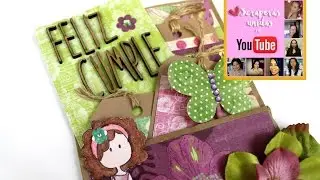 Tutorial Loaded Bag para una Scrapera... Scraperas Unidas Noviembre* Creaciones Izzy