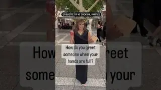 Cocktail Etiquette #modernetiquette