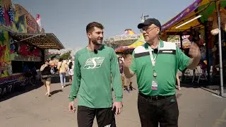 Rob Vanstone & Shea Patterson At Queen City Ex