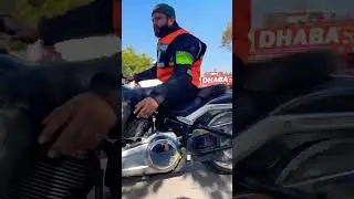 Harley Fatboy 107 exhaust sound #rider #reels #harley #sunday #short #shorts