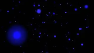 Seamless Looping Particle Background Animation