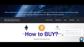 How to buy NCL tokens | How to Buy BitcoinGrowthBot Token