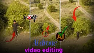 Instagram Trending Ai Drone Shot Video Editing Tutorial | How To Make Ai Drone Video #aidrone