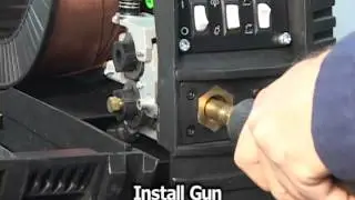 Thermal Arc Hefty VS 212 Wire Feeder Setup