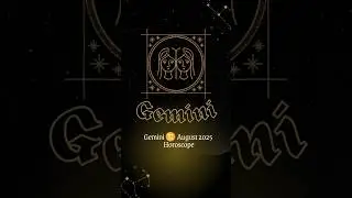 Gemini ♊ August 2025: Career, Love & Lucky Days 🌙 #zodiacsigns #astrology #gemini