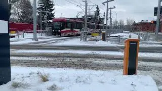 Redline S200 Enters Victoria Park Stampede Station #2424 #2423 #2457