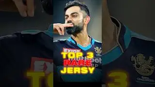 Top Secret Cricket Jersey in History 😳 | rare cricket jersey #cricket #facts #newjersey #viratkohli