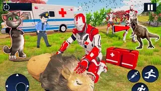 Doctor Robot Emergency Animal Rescue Robot Games Android Gameplay #1