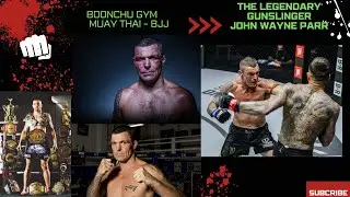 John Wayne Parr's Legendary Gym Boonchu Muay Thai (wish I didn't put the belly pad on)