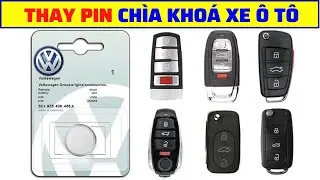 Thay Pin Chìa Khóa xe Ô Tô Volkswagen Remote Smartkey
