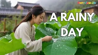What is a rainy gardening day like in the countryside? | Pretty Farm Life