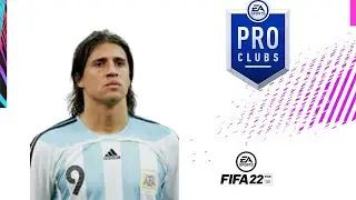 Tutorial face Hern&aacute;n Crespo (Legend) - Pro Clubs - Fifa 22 - Modo carreira