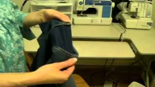 Adding an Inset into a Skirt Slit to Make it Modest