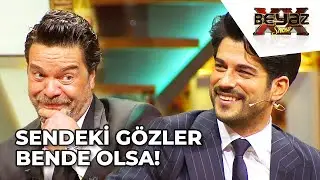 Yakışıklılığı Kısık Gözlerinden Gelen Burak Özçivit! - Beyaz Show