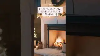 3 Hacks to make Christmas travel calming! #holidaystressrelief #christmas #mindfulholidays