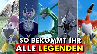 So bekommt ihr ALLE LEGENDÄREN POKEMON im DLC von Pokemon Karmesin und Purpur!