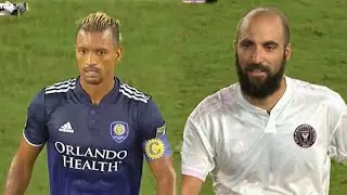 Luis Nani vs Gonzalo Higuain Highlights - Orlando City SC-Inter Miami CF 27/08/2021