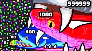Epic Snake Clash Battle 🐍🔥 | Biggest Snake vs Pro Players | Ultimate Gameplay ! 90